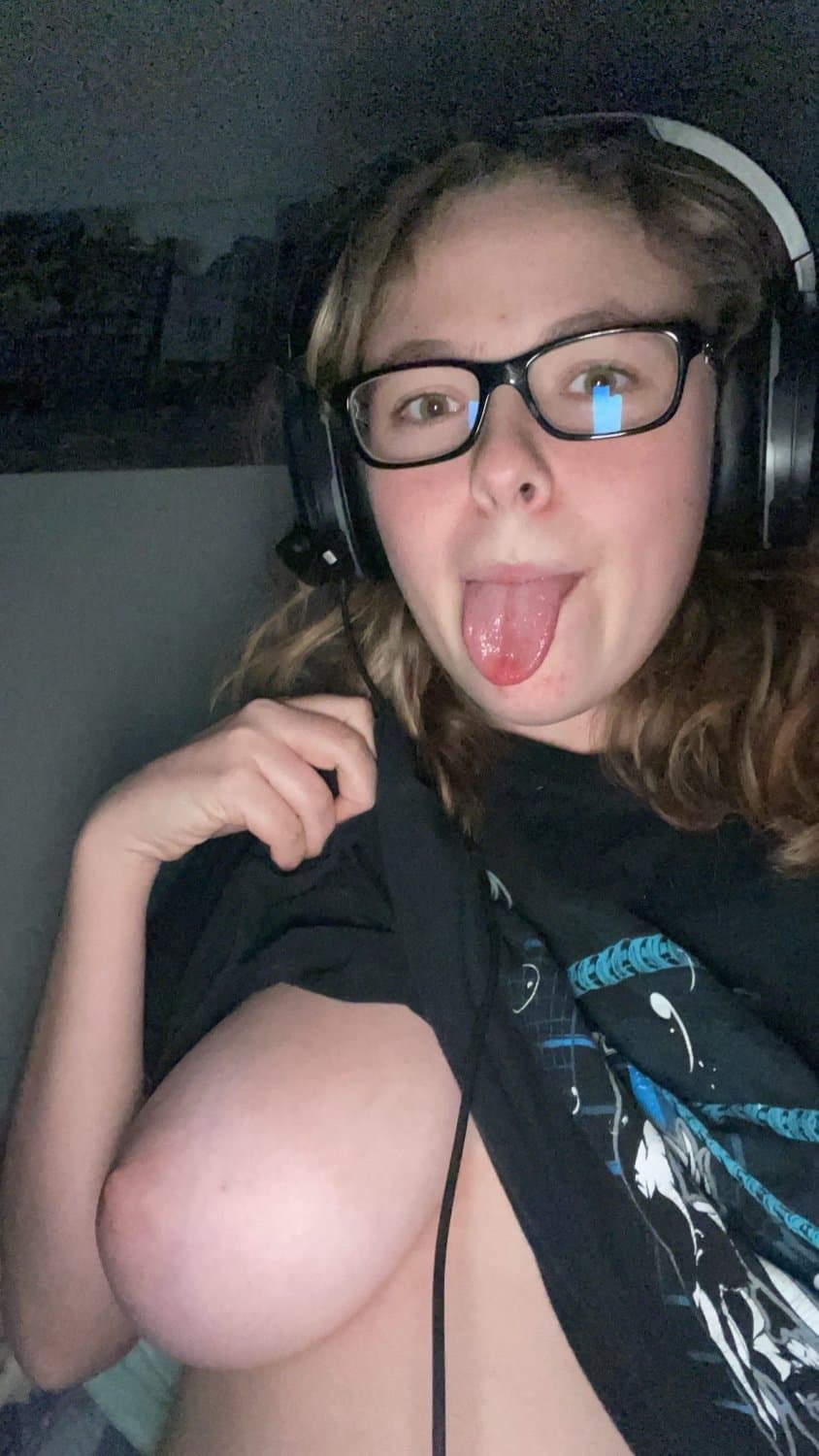 18 year old Lexie from New Mexico is such a big tit whore