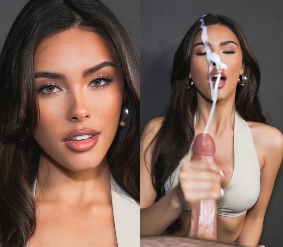 getting her pretty face full of cum by a bwc (ai)