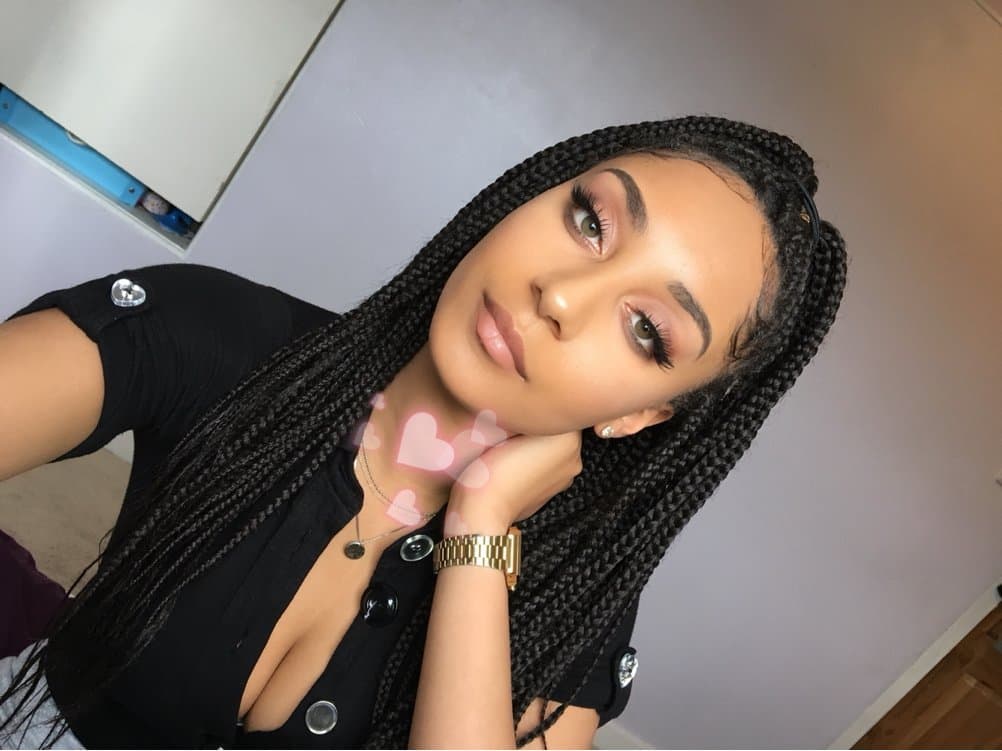 British Ebony Teen Stephanie aka Ebony Beauty Seymone (Rare Collection - Photo Gallery)