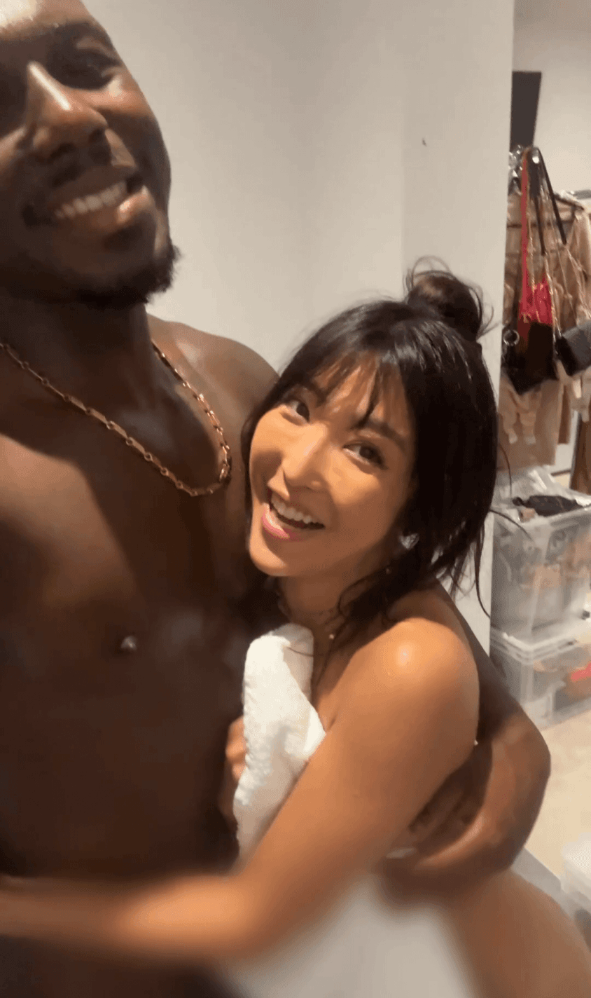 Emiri Asian hotbabe first time taking BBC Leaks