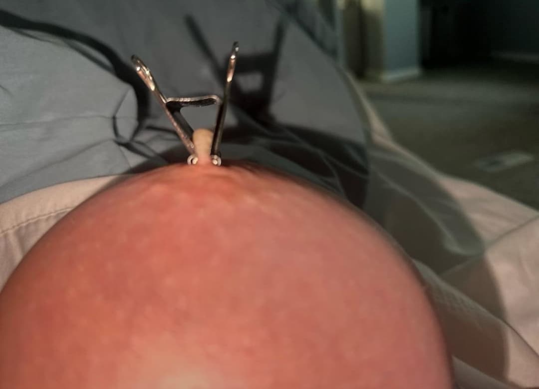 Gooning Fuckpig Stuffs Cunt and Drinks Piss after Hot Sauce Play