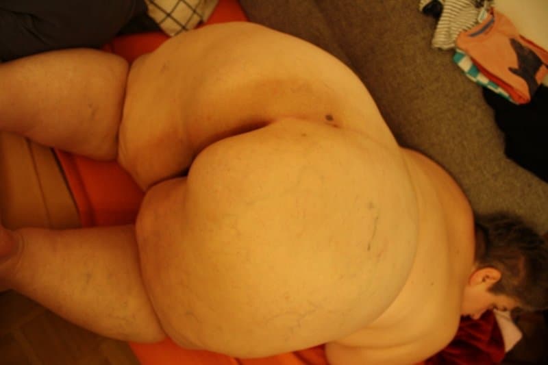 Fat german SSBBW mega fat ass