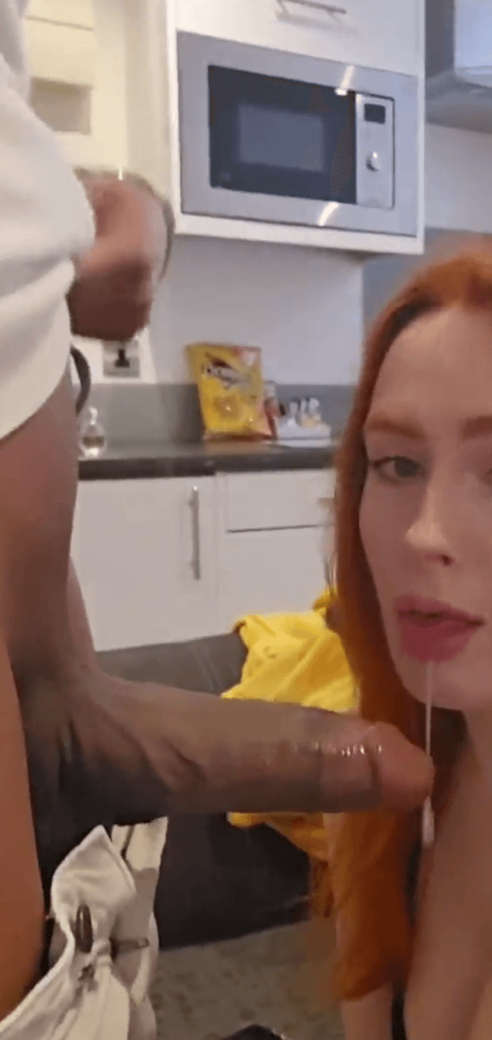 Fat-black-dick???REDHEAD-TAKES-A-THICK-CHOCOLATE-MEATY-COCK