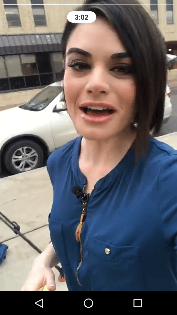 News anchor Camilla Rambaldi