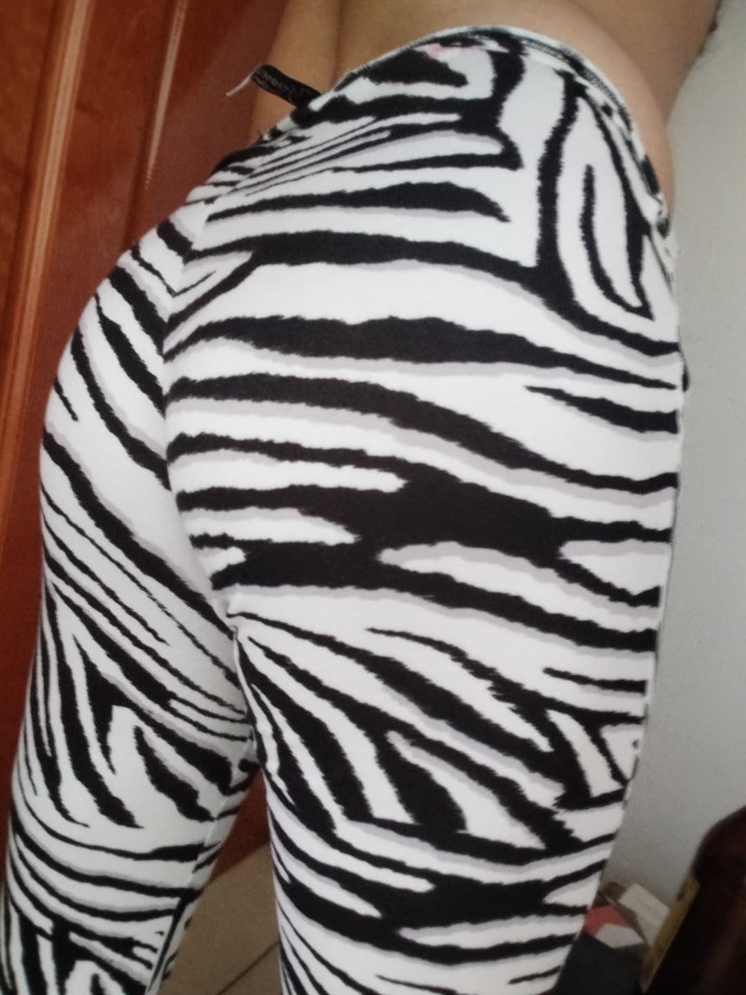 Culo en pijama de cebra