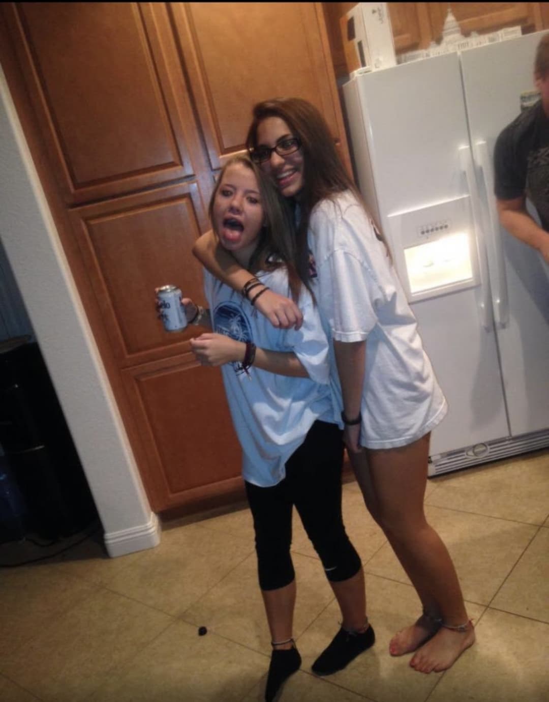 Best friends Jessi and Bella love taking pictures together