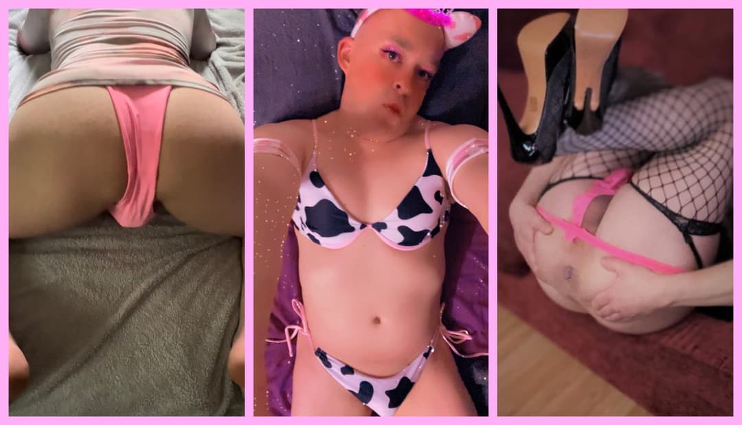 KIK: femboydanireid | UK Femboy Bubble Butt Sissy Slut