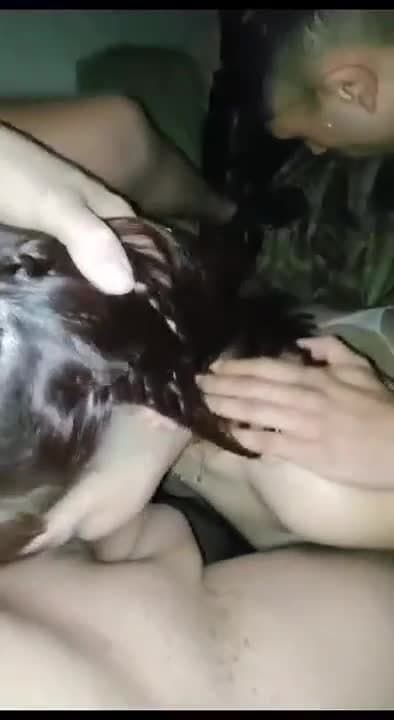 She takes multiple dicks