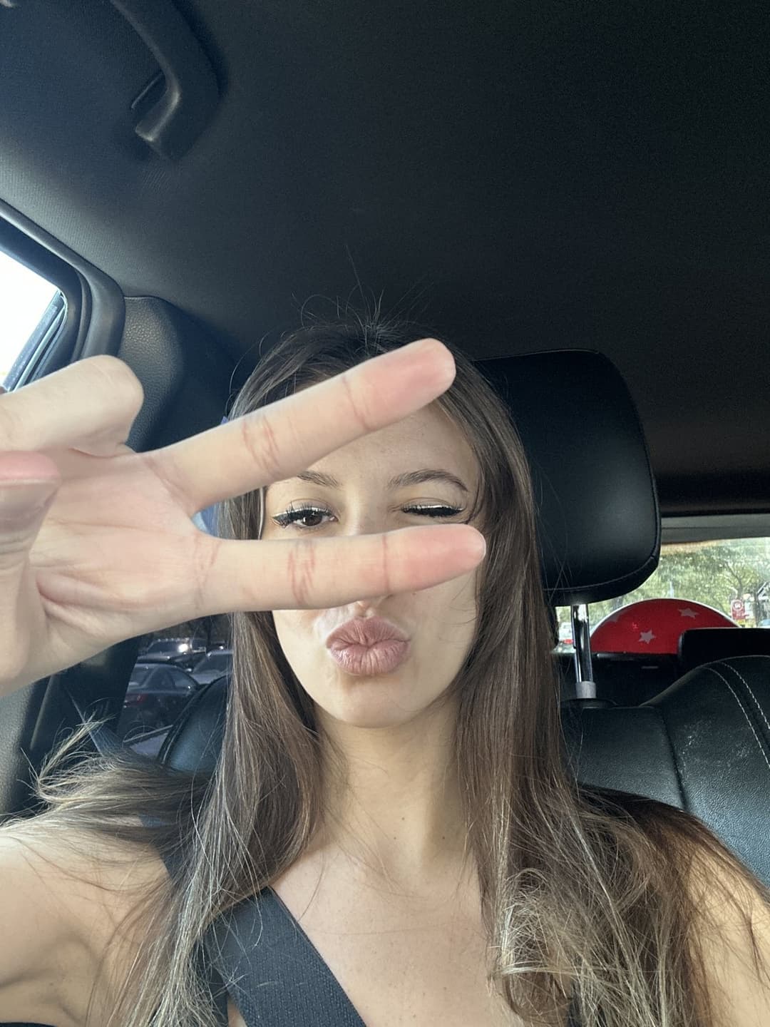 Eyes that tease… lips that tempt