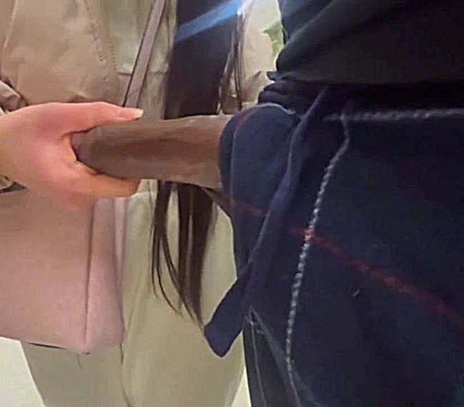 Hot Asian Jerks Off Her Bbc in the Store and Ends Up Eating It in the Car