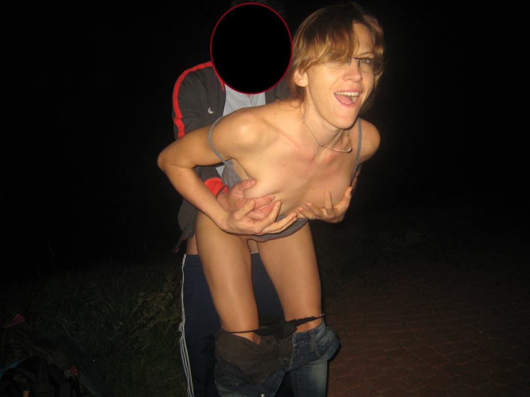 Irina Public and Outdoor Dogging Whore Wife 36
