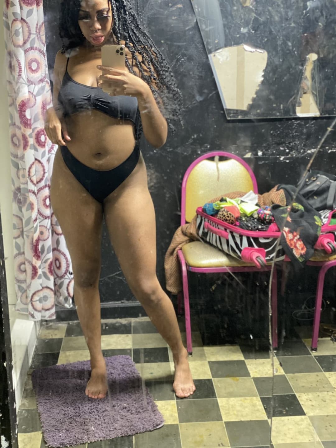 Saggy tit Bae sexy ebony