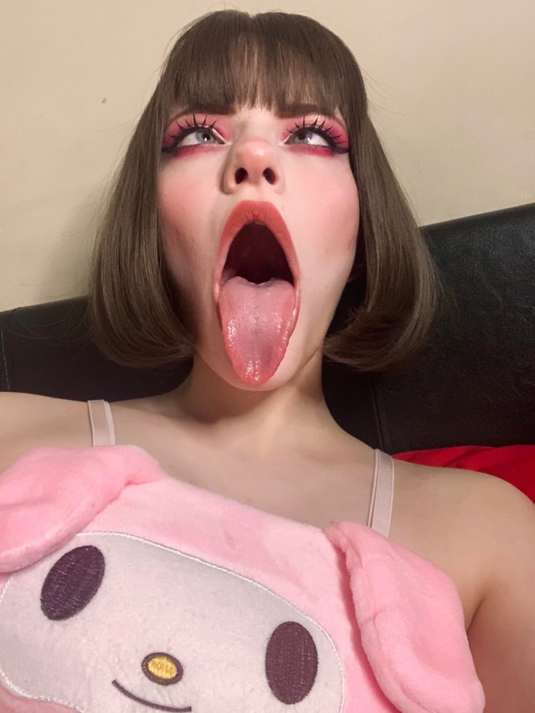 Long Tongue Set | Tongue Fetish Ahegao Egirl