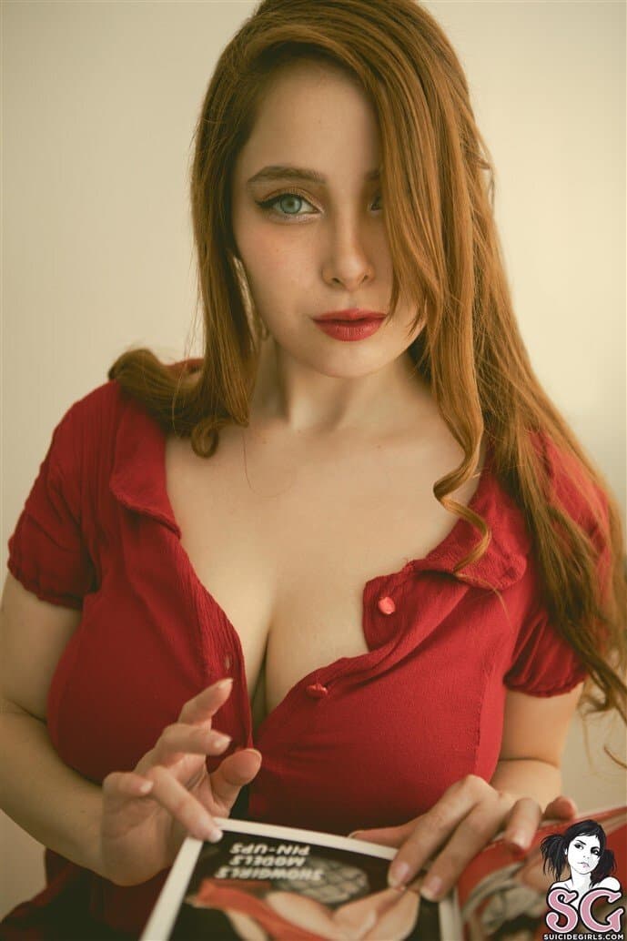 Silene - strawberry pinup (Suicide Girls)