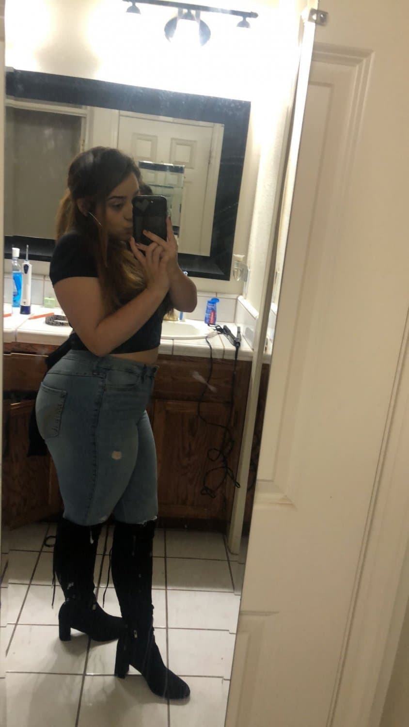 Busty Ebony college Freshman