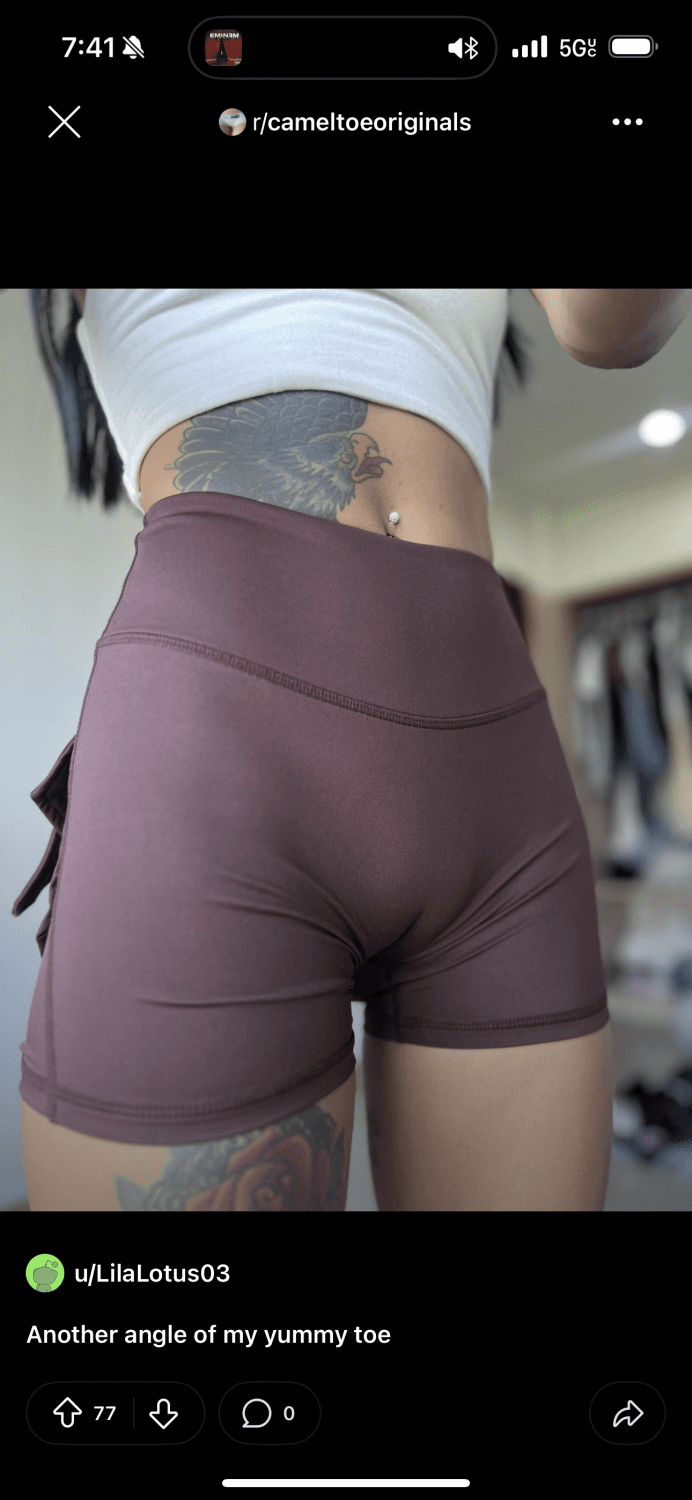 Camel toe and bubble butts wetspots