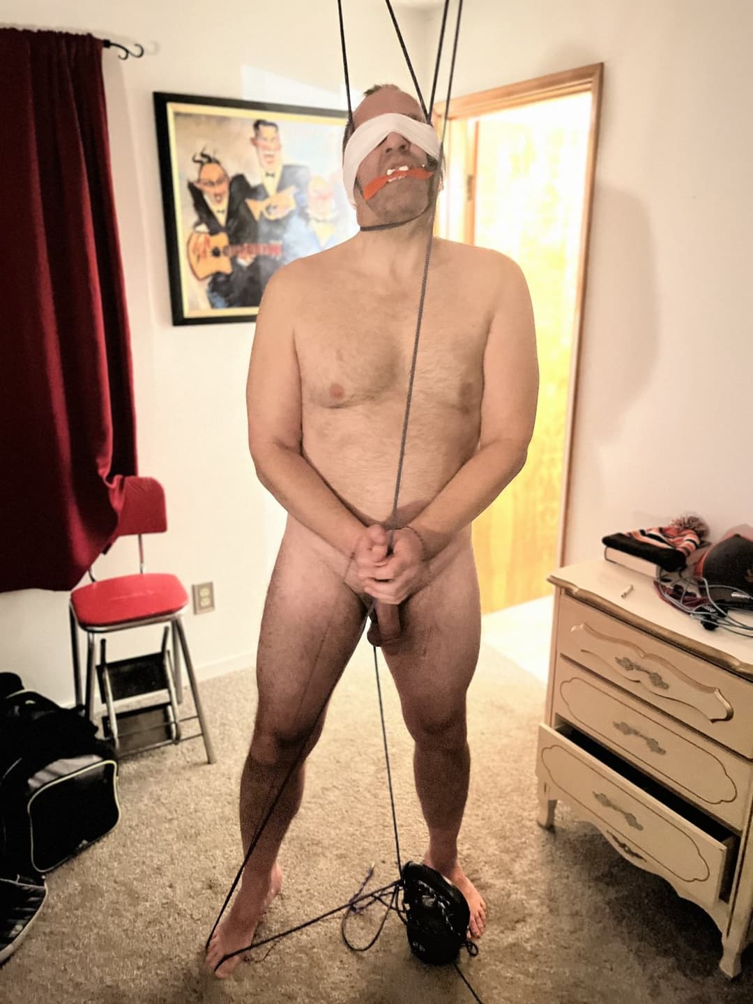 Click to view full size Amateur Femdom milf wife punishes me !