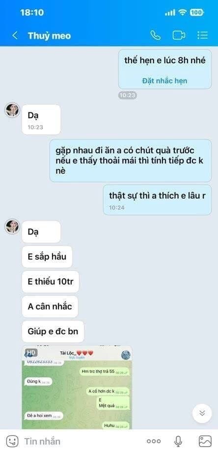 Click to view full size Hotgirl tiktok Thuỷ Meo 30m/2đêm lấy tiền hầu đồng