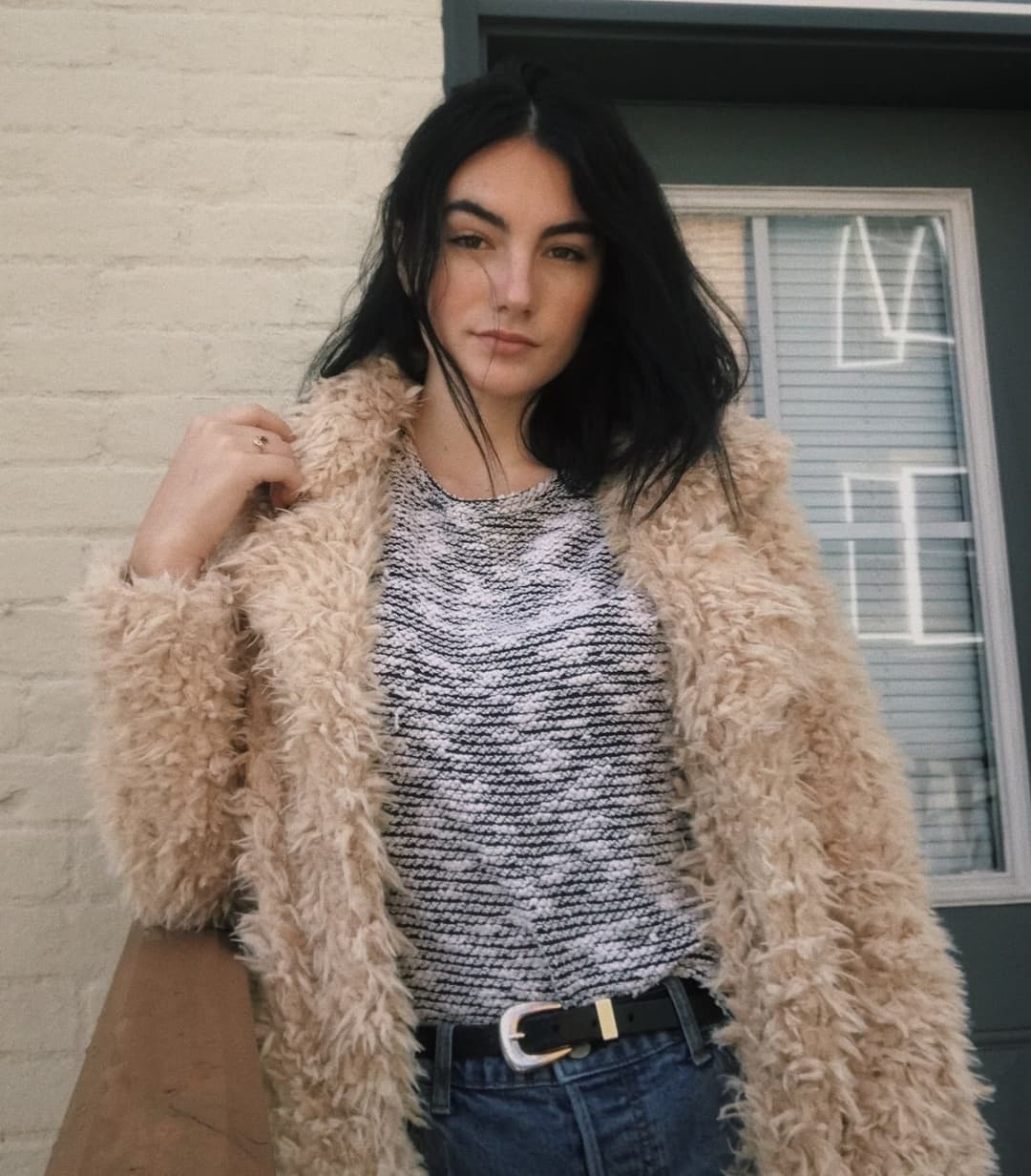 Sexy European teen fashion model with perfect body