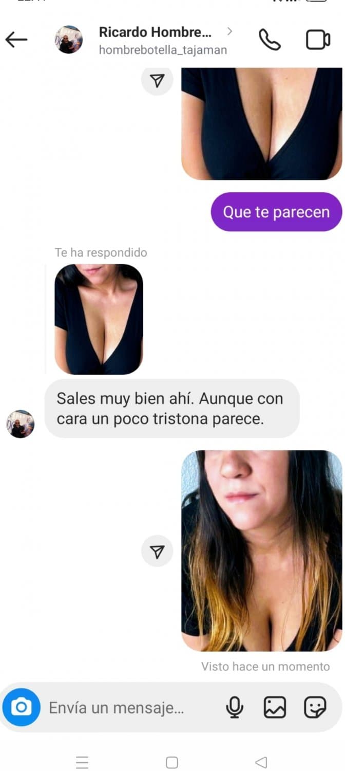 La exmujer de un amigo le escribe y el amigo se lo goza con la cerda (María Jesús Mata)