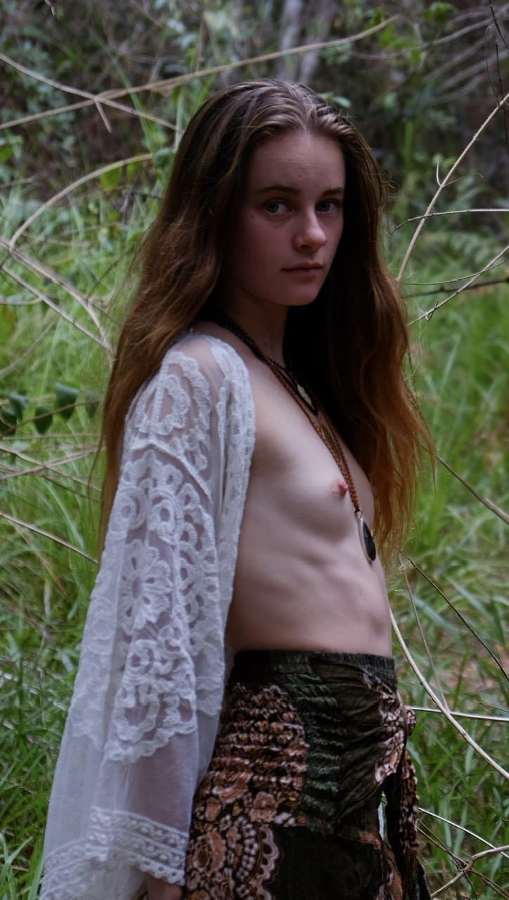 Redheaded Aussie Band Geek Exposure Junkie Naked in nature!