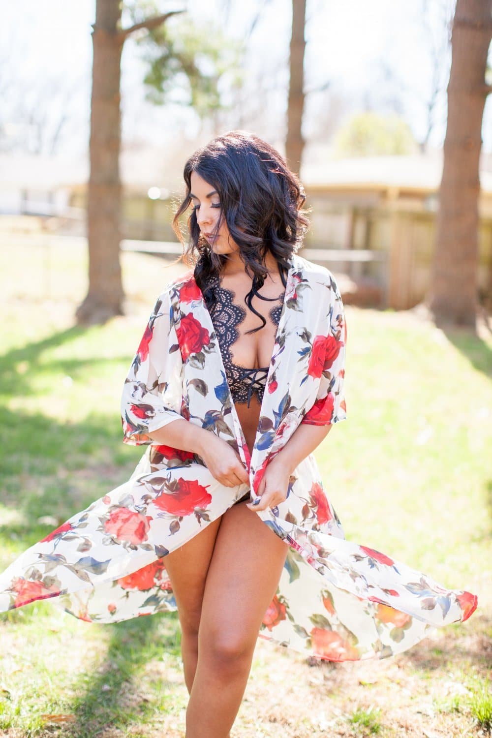 hermosa belleza de grandes tetas Boudoir