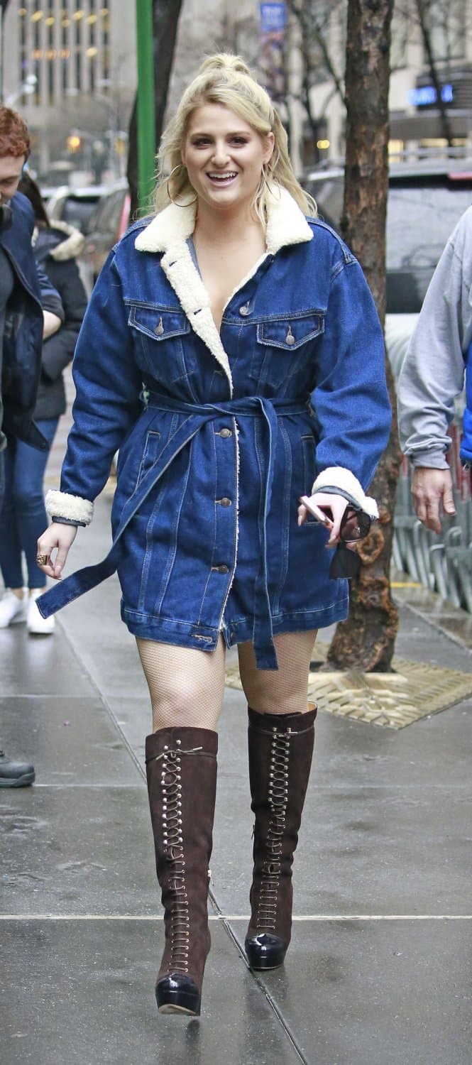 Meghan Trainor - Boots and Leather