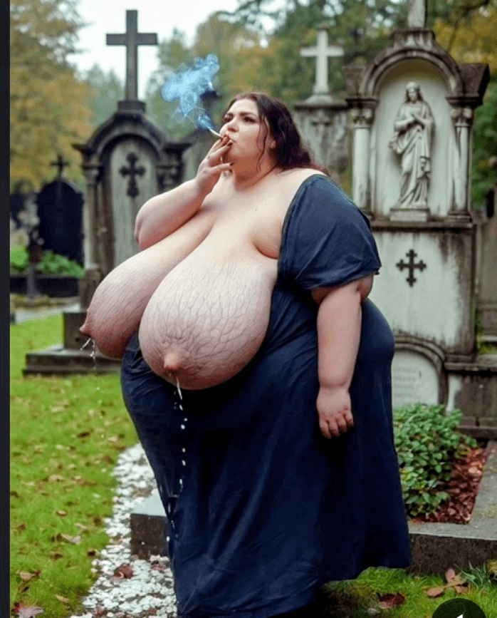 Several fat cemetery Queens to worship .. with several hidden goodies