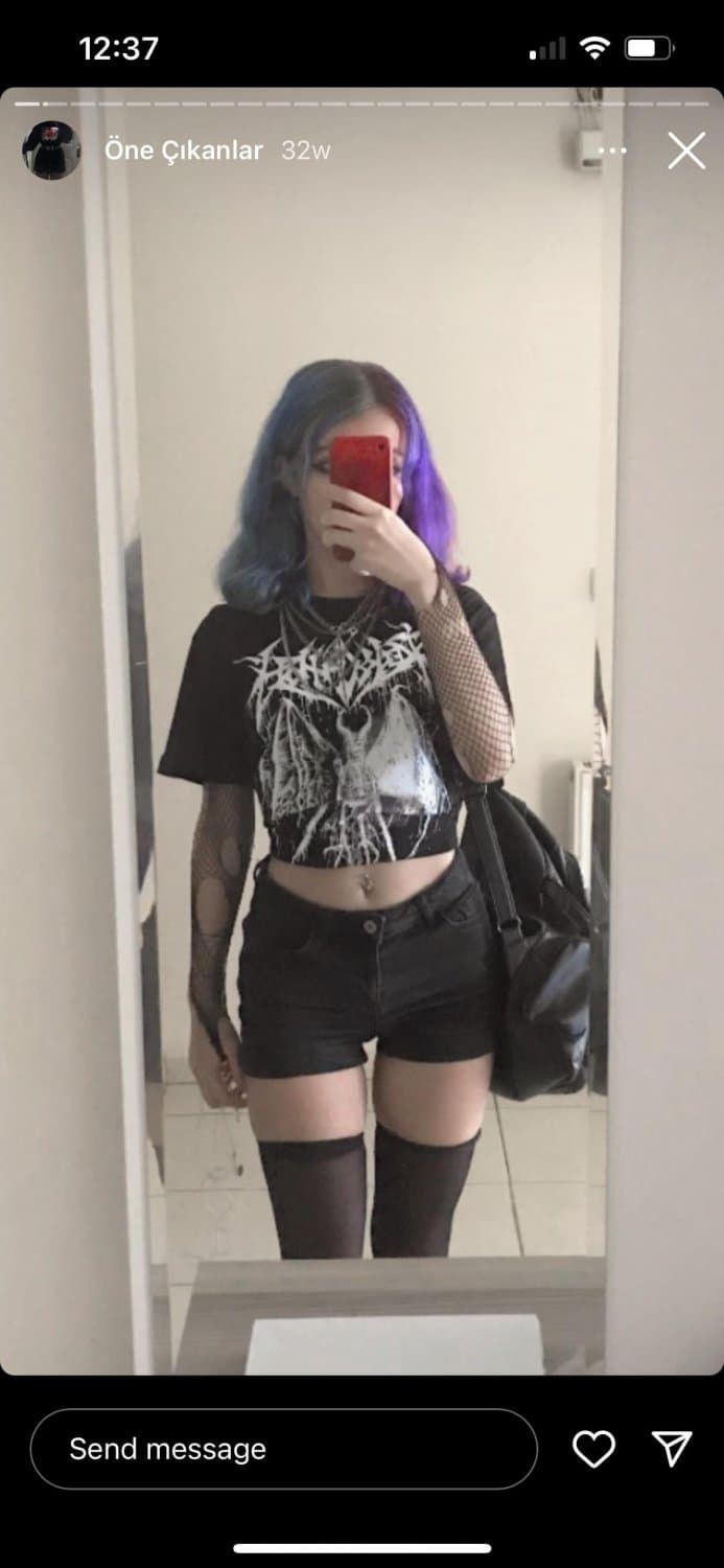 Click to view full size Turkish Super Sexy Goth Teen