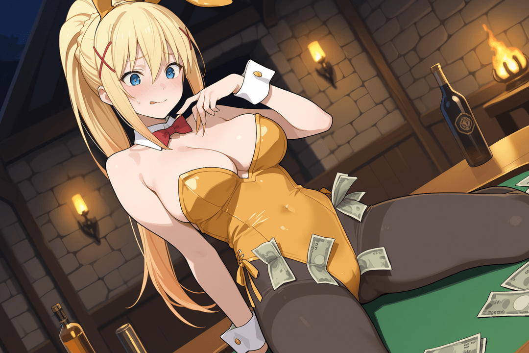 KonoSuba - Darkness - Bunny Suit Ecchi Image Set
