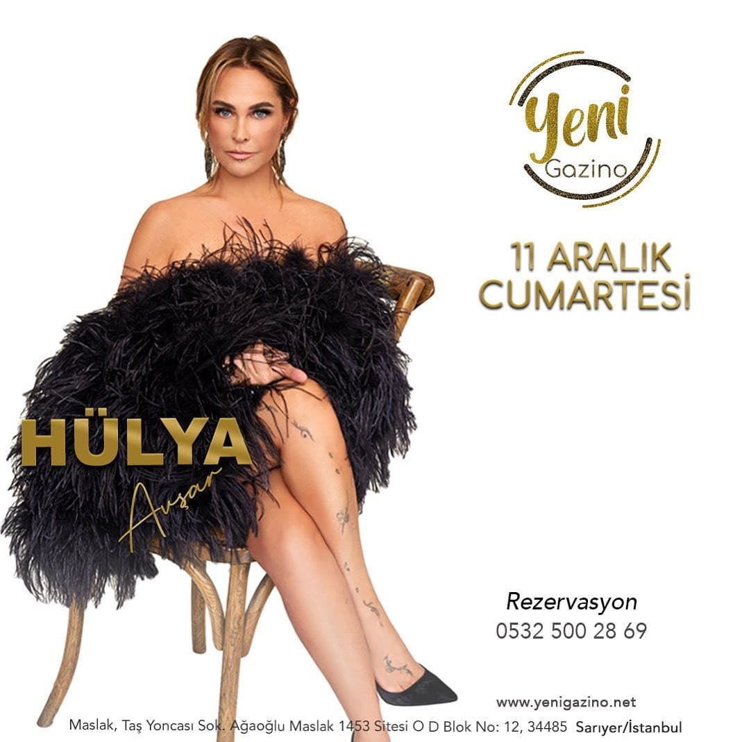 Turkish mature Singer Hülya Avşar