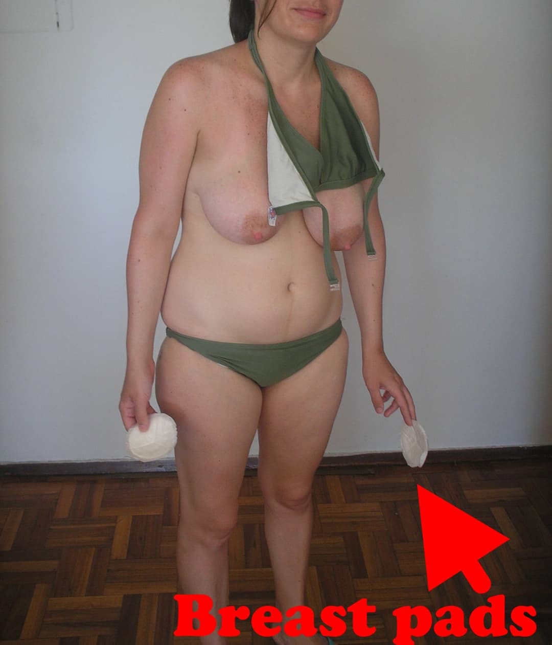 Mom of 4. Lactation time. See her saggy tits full of milk.