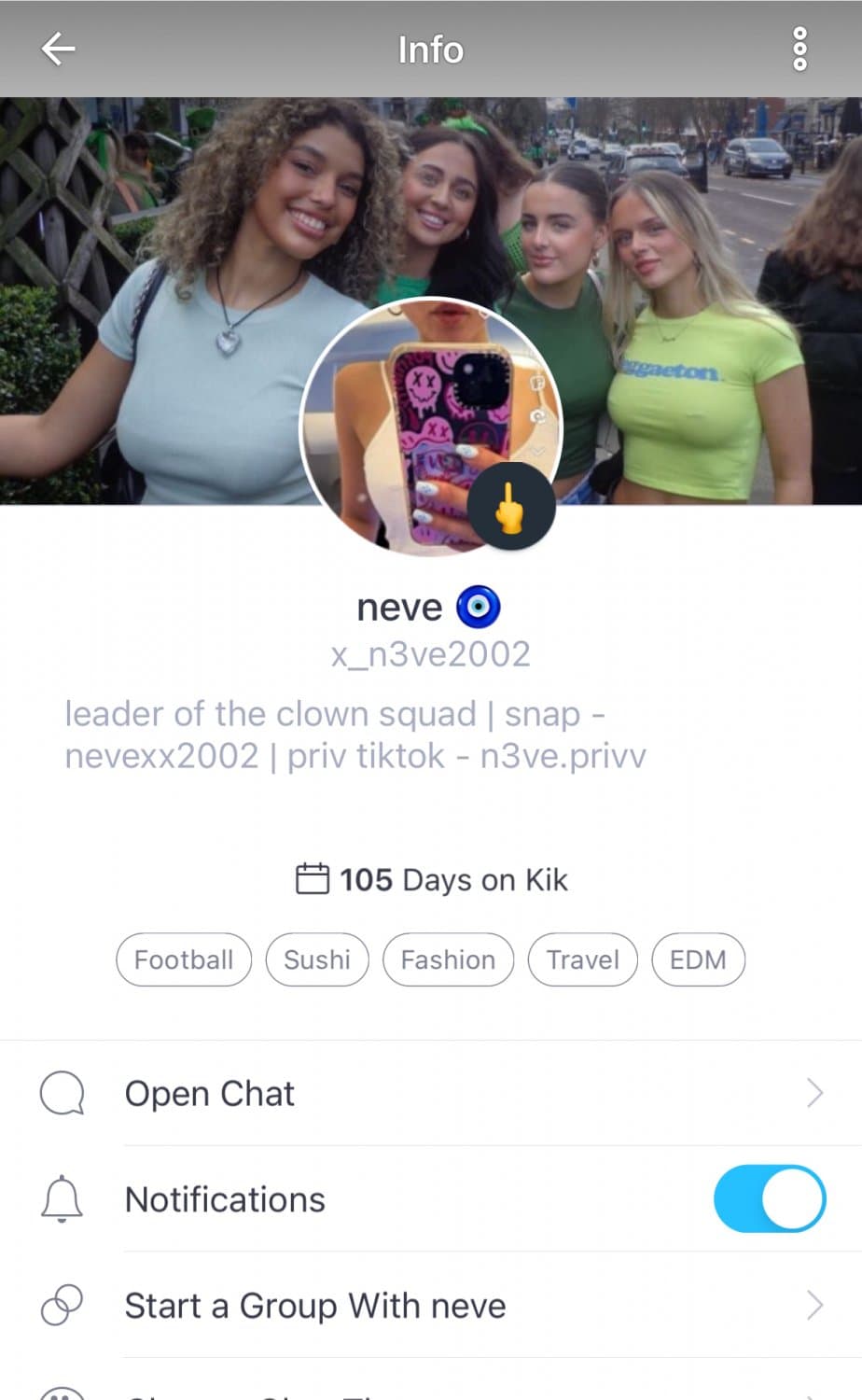 Pierced kik snap bitch