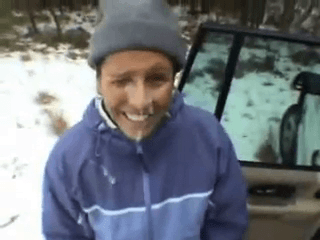 Snow White -Thick facial out in the SNOW!