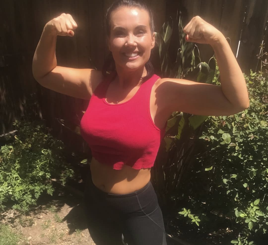 Best Friends mom sports bra