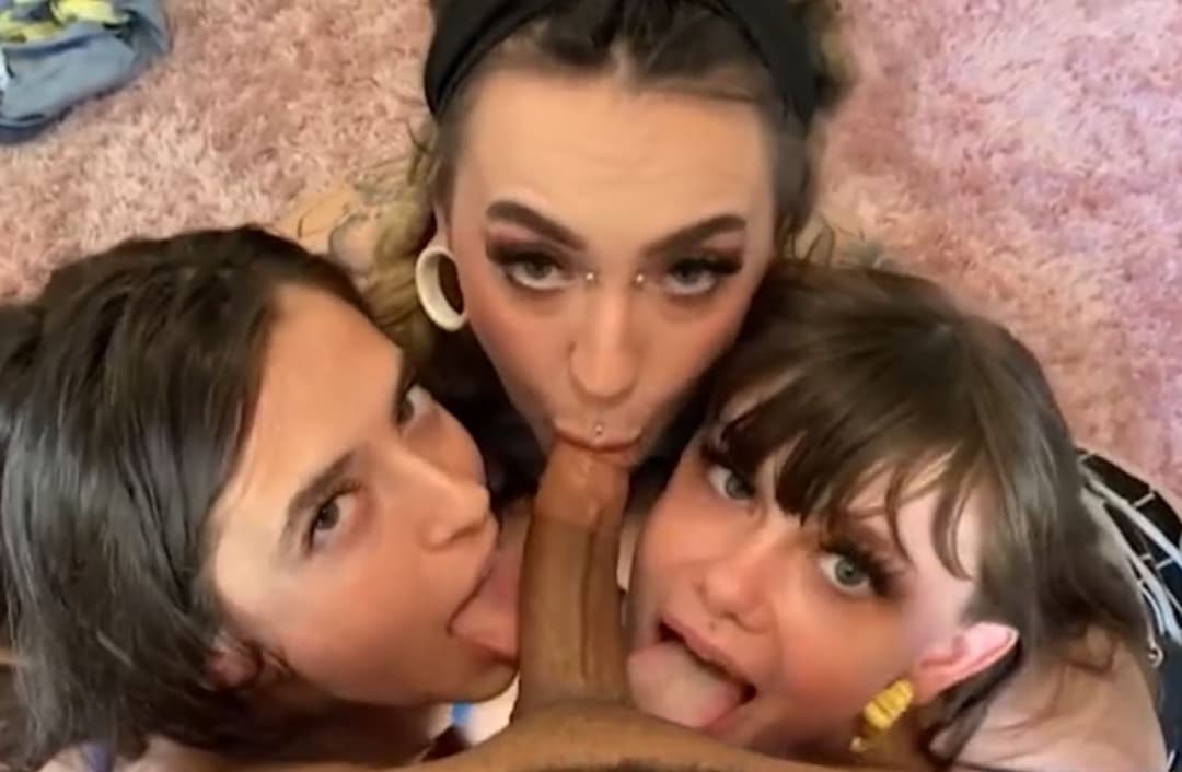 triple blowjob