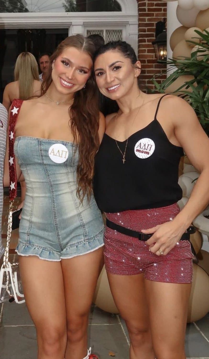 Milf Monday. Mom & daughter ready to have a train on ran them by a frat