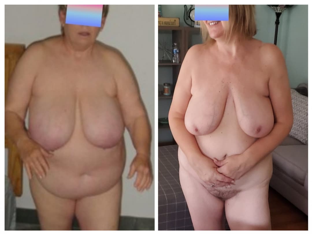 COLLAGE Side by Side Comparison with Donna