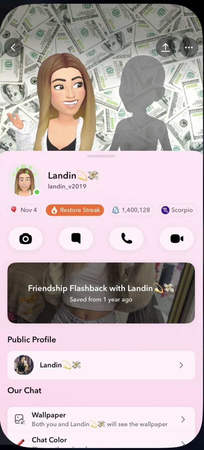 Landin wha can you guys get outta her little freaky hoe