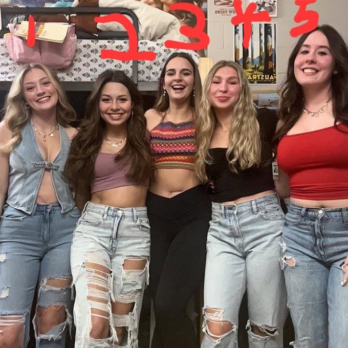 Pick the ugliest and pick your slut
