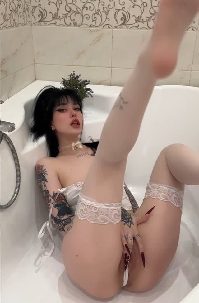 Beautiful Tatted Euro FuckDoll