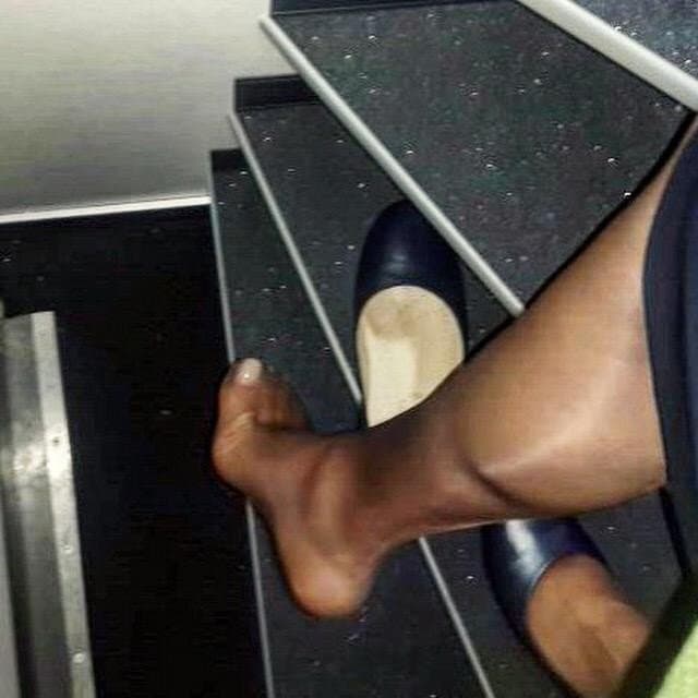 Hot Arches of Turkish Flight Attendant