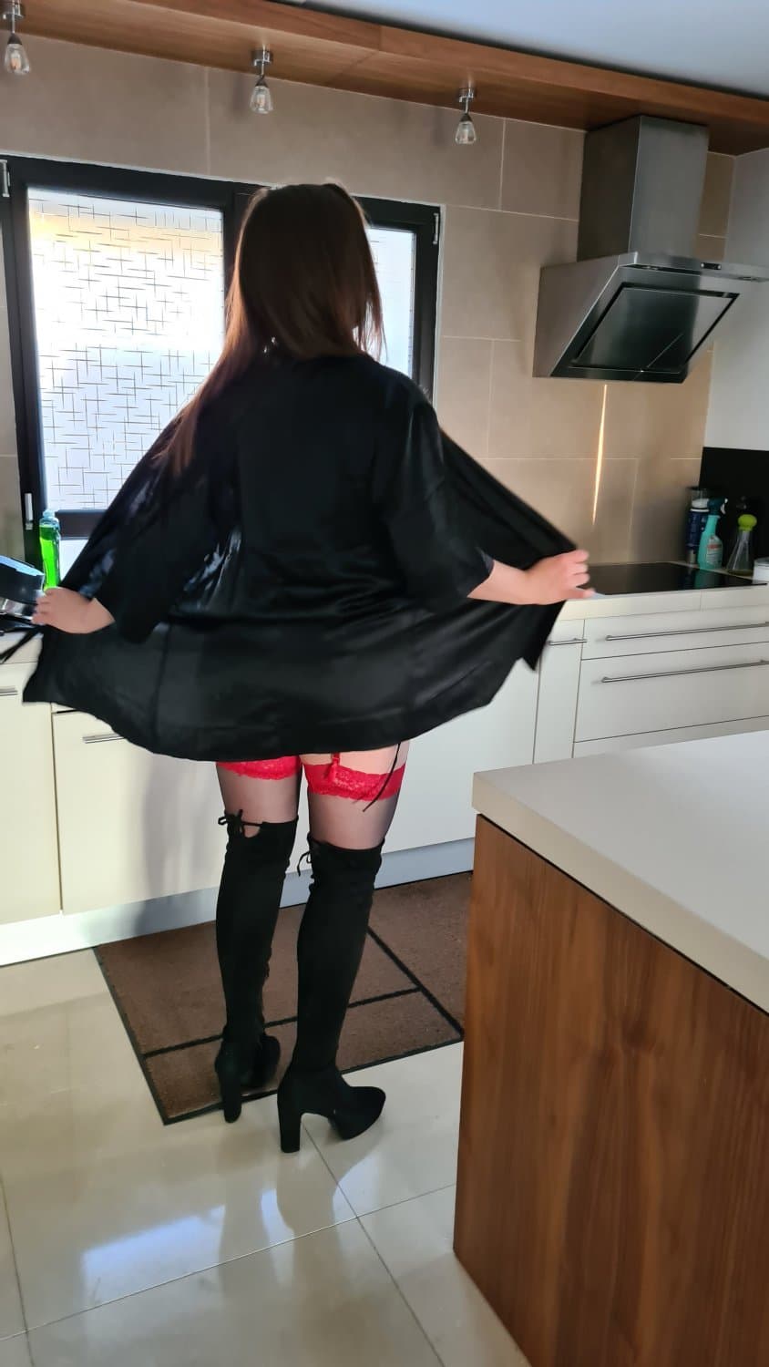 HotWife Whore Martyna L. - Red Lace Lingerie PART 1 - WebSlut from Wroclaw Poland