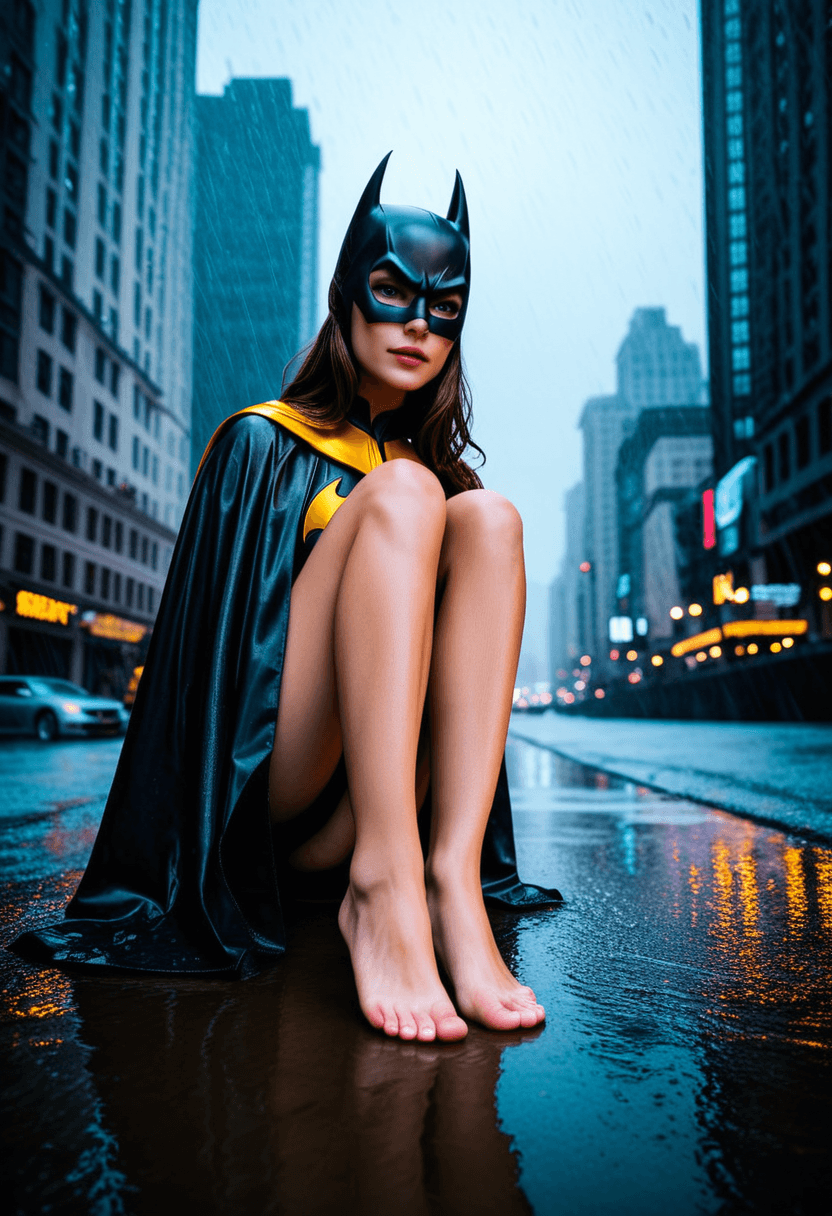 BATGIRL NAKED