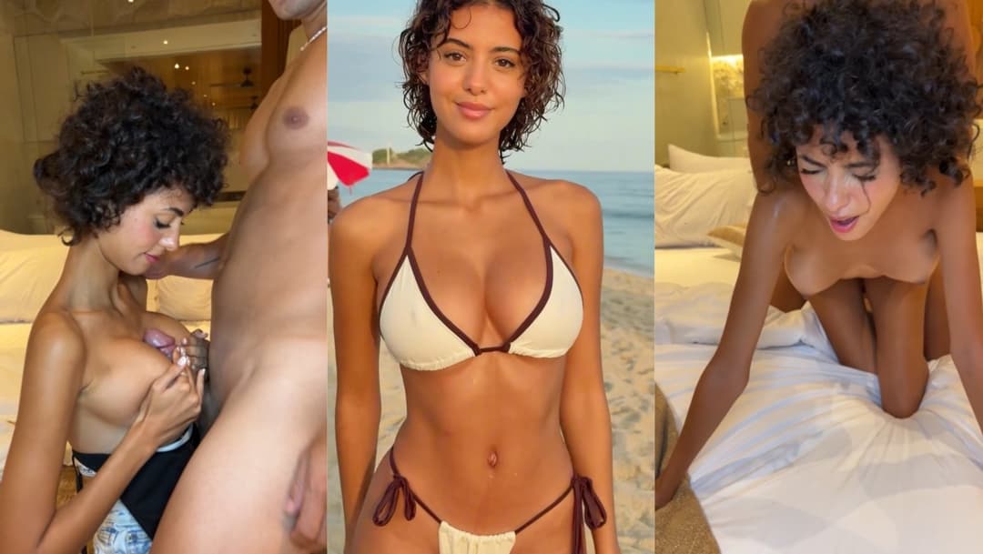 French Arab fashion model