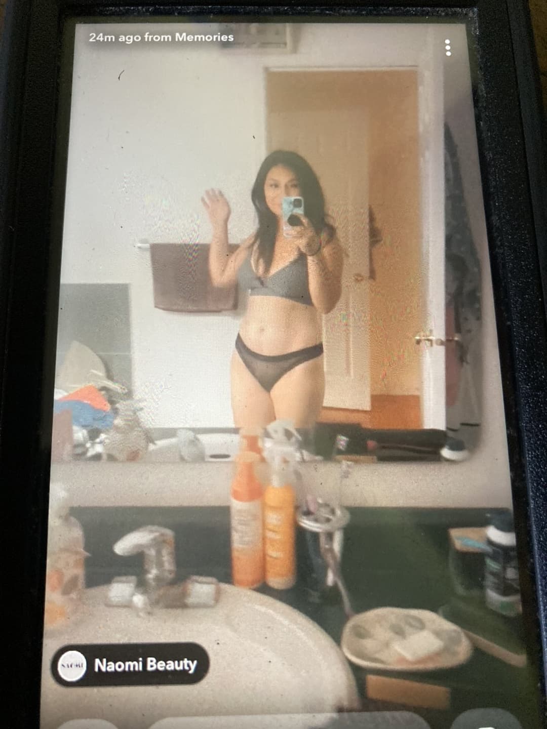 Cheating wife said no saving, but didn’t say no recording from another device.