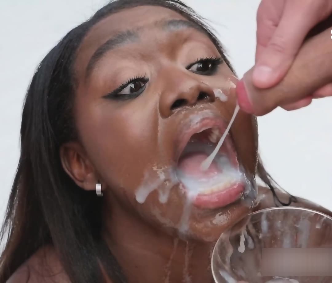 White Men Feeding Black Girls The Cum They Crave #1
