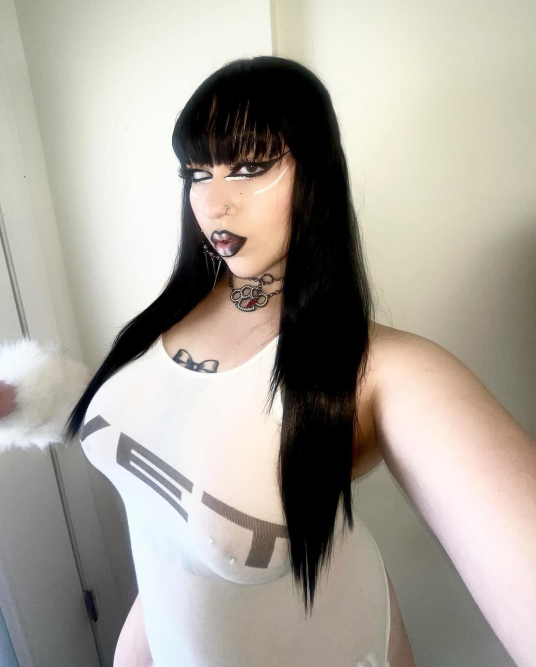 Sexy lil Gothic thick booty