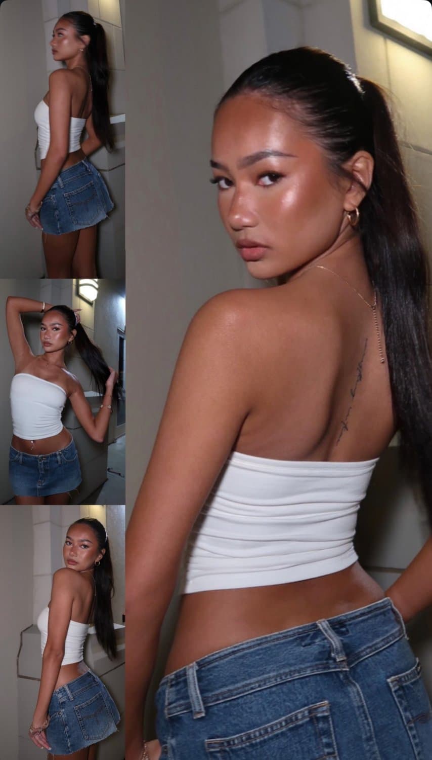 Click to view full size *RARE* Asian Instagram Model’s LEAKED TITS! ??? Check the necklace! Save while you can! ???