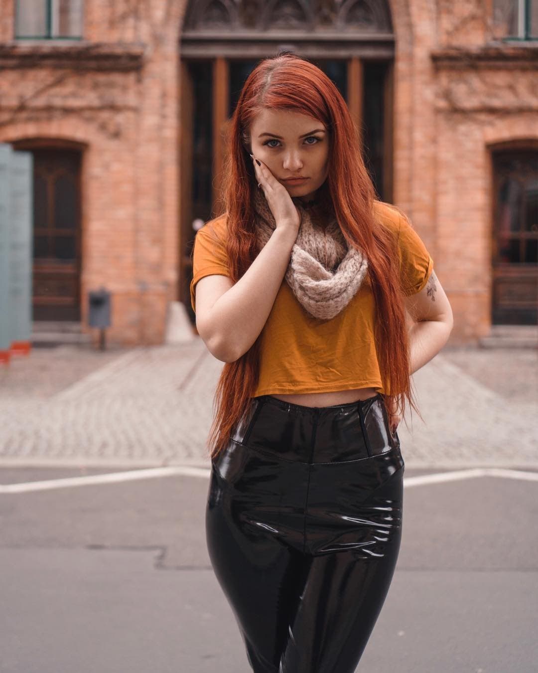 Super sexy vinyl babe